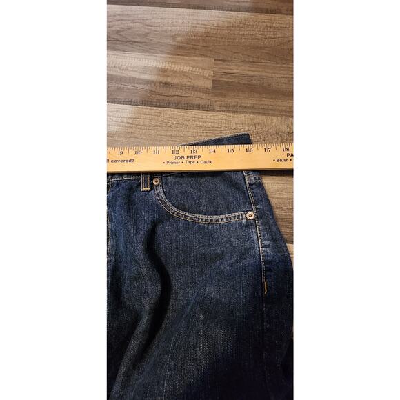 Vintage Tommy Hilfiger W32 Men's Straight Leg Jeans - Dark Wash. 1170 - Picture 5 of 9